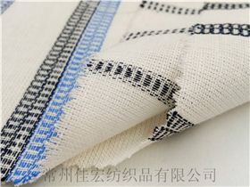 色织麻棉大提花面料