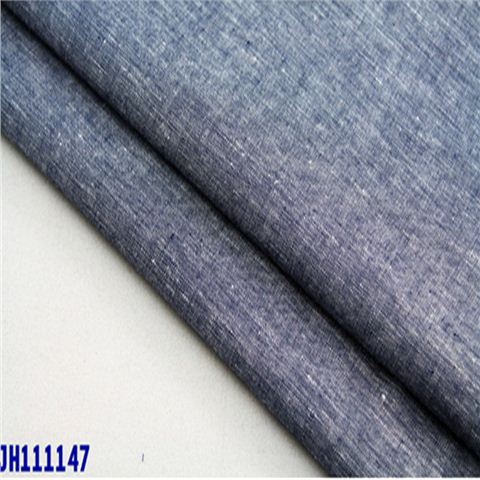 黑色麻棉青年布