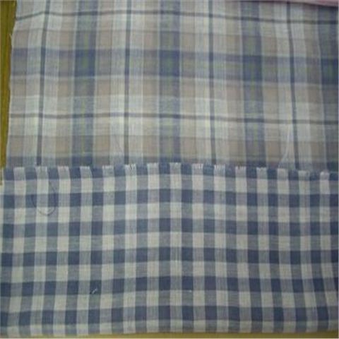 全棉格子双层布,乞丐布