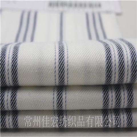 色织人棉条子布,人造棉条纹布厂家